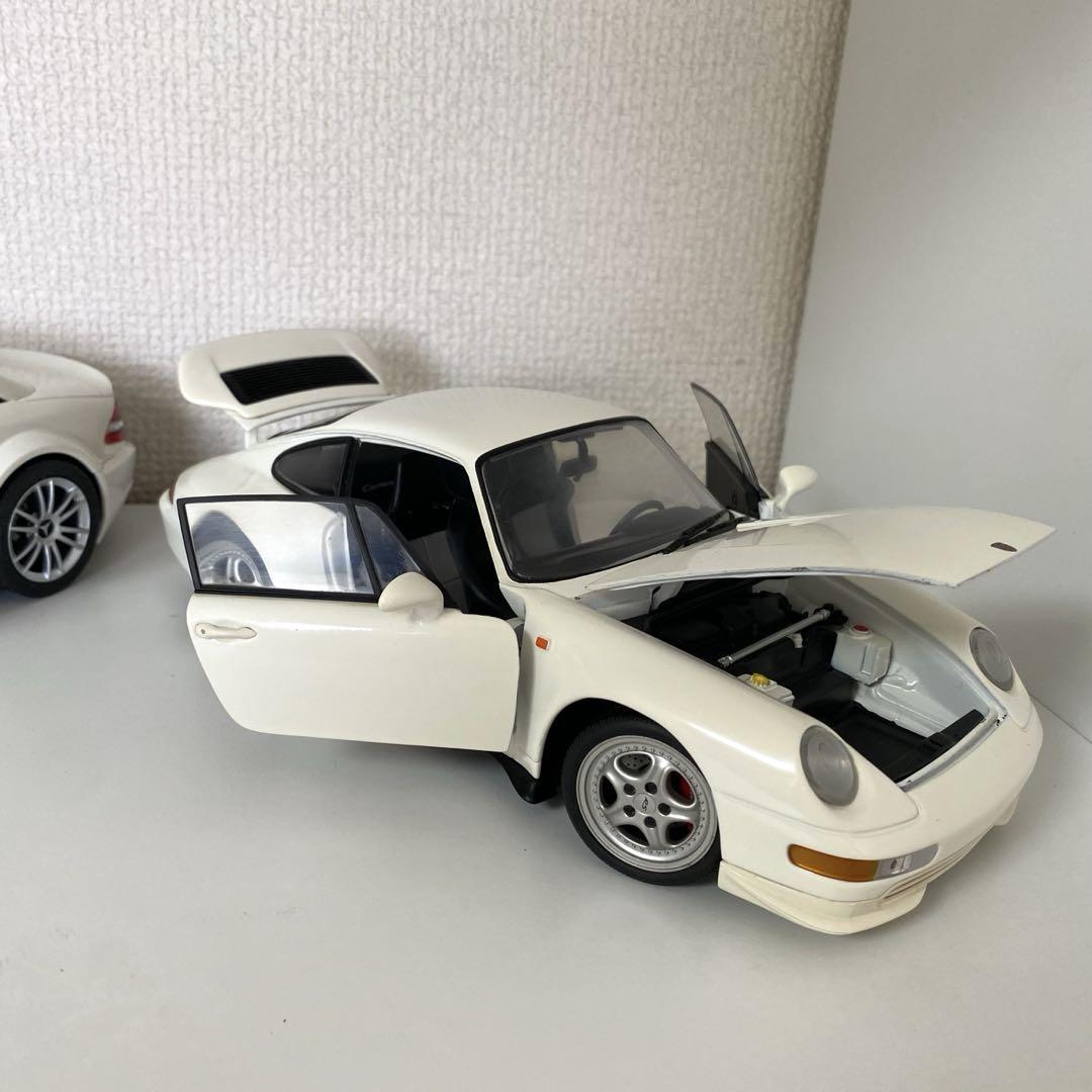 美品　1/18 ミニカー　当時物　ポルシェ　911ターボ　1994