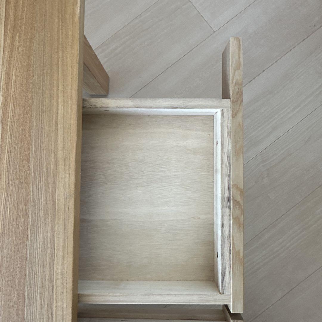 無印良品　オーク材ローテーブル　90×60×35