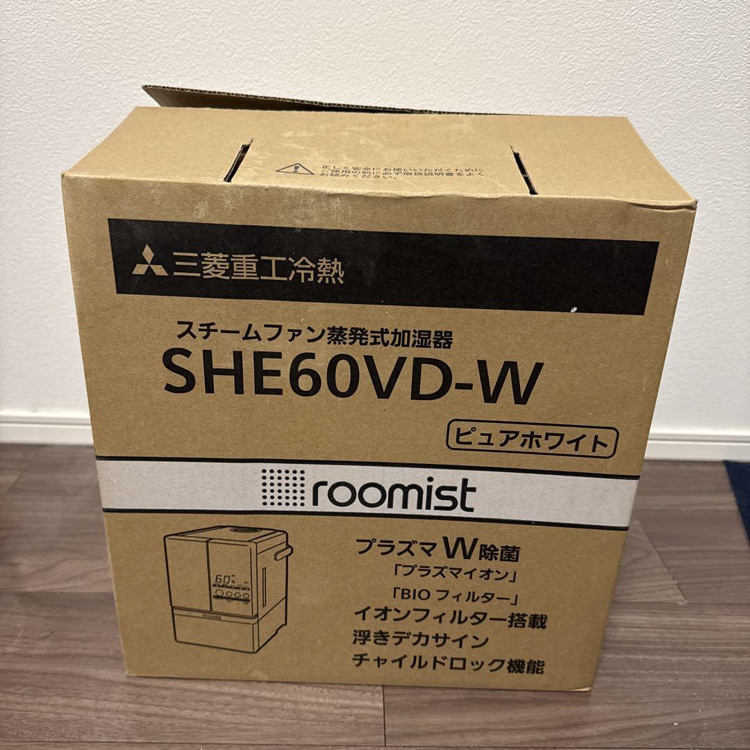 空気清浄機　SHE60VD-W