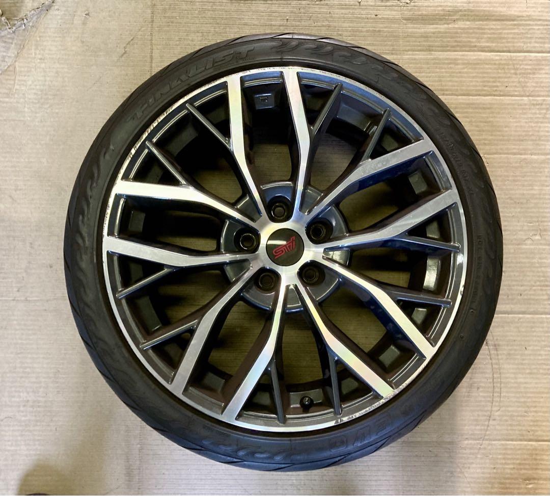 【希少】スバルWRX Sti 19インチ 4本セット