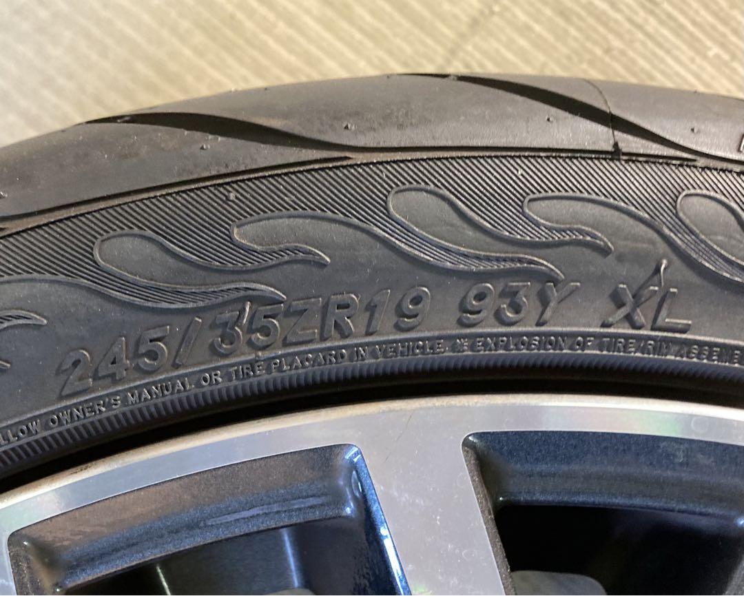 【希少】スバルWRX Sti 19インチ 4本セット