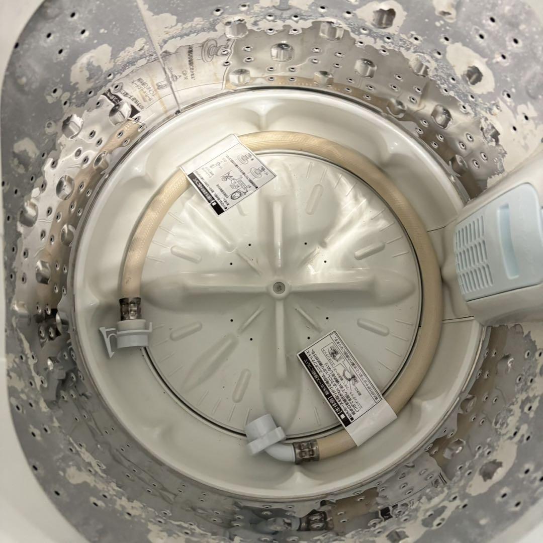 412 洗濯機　日立　美品　容量5kg 格安　保証込　冷蔵庫有　小型　一人暮らし
