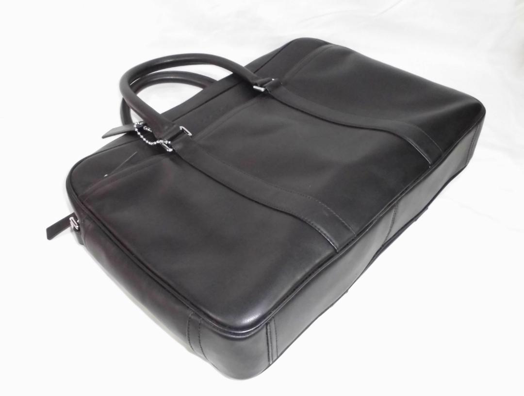 COACH コーチ　F71066 2way ビジネスバッグ 黒 ブラック