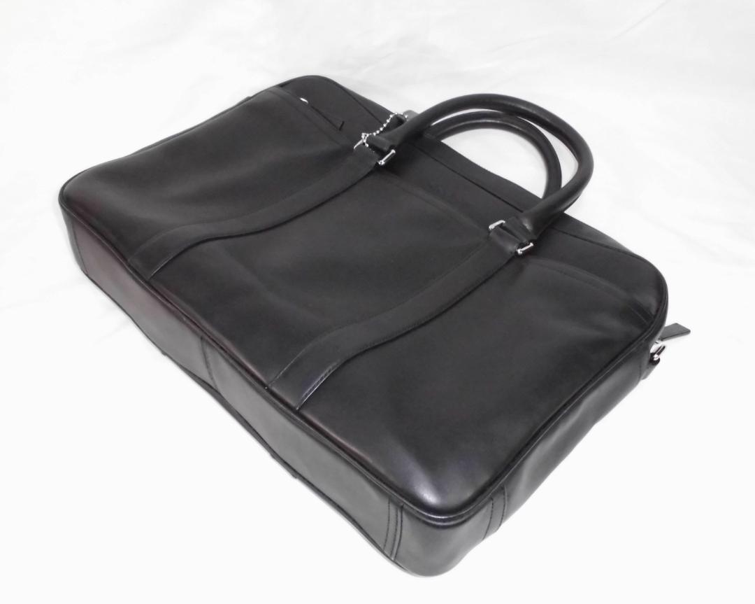 COACH コーチ　F71066 2way ビジネスバッグ 黒 ブラック