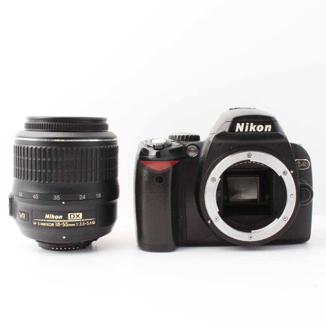 ★定番色★Nikon Ｄ40☆スマホ転送OK 初めてでも使用できるSDカード付 現状品 Nikon D40✨スマホ転送OK⭕️SDカード付❗️