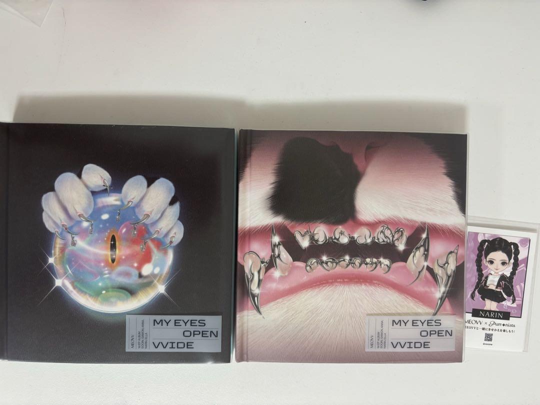 MEOVVアルバムセット　リリイベ参加特典付き