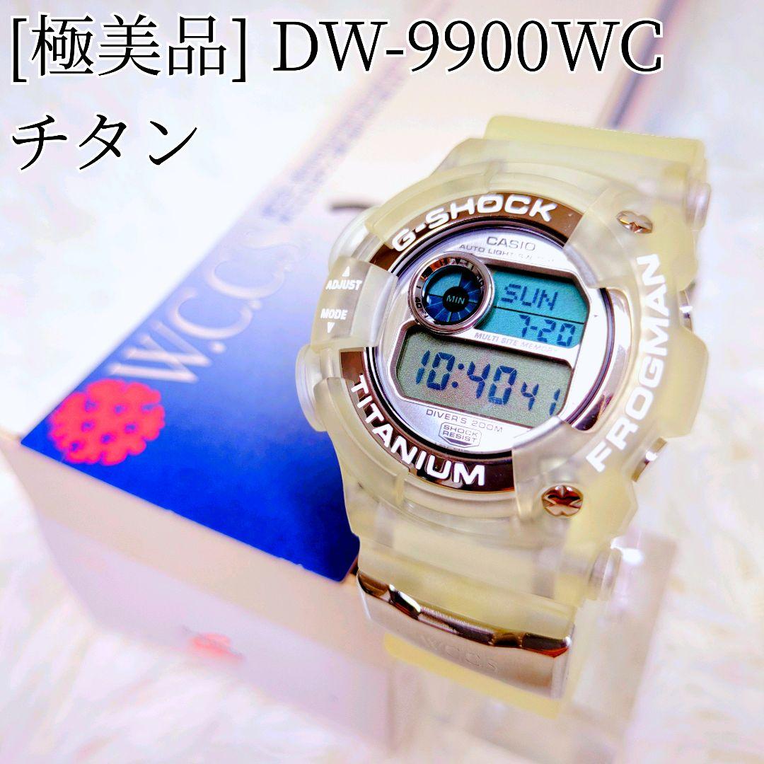極美品] G-SHOCK フロッグマン W.C.C.S. イルクジ チタン - メルカリ