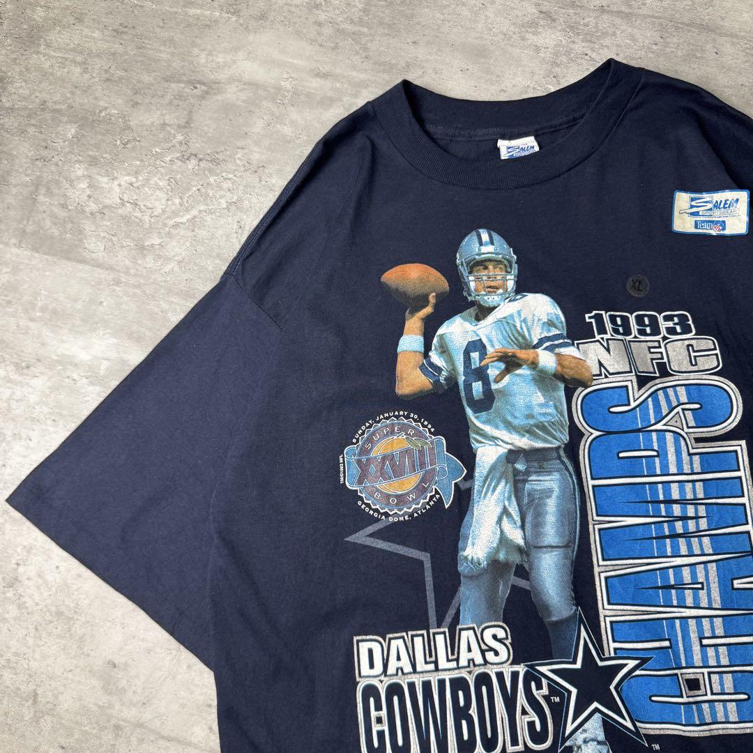 【Dead Stock】米国製 SALEM DALLAS COWBOY Tシャツ