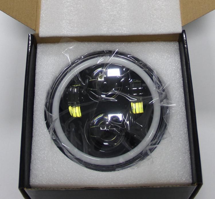 最新改良版モデル 5 75 LEDハロー&ターンシグナル付 6500K fmEWu-m48027055008 ハーレー 豊富な格安