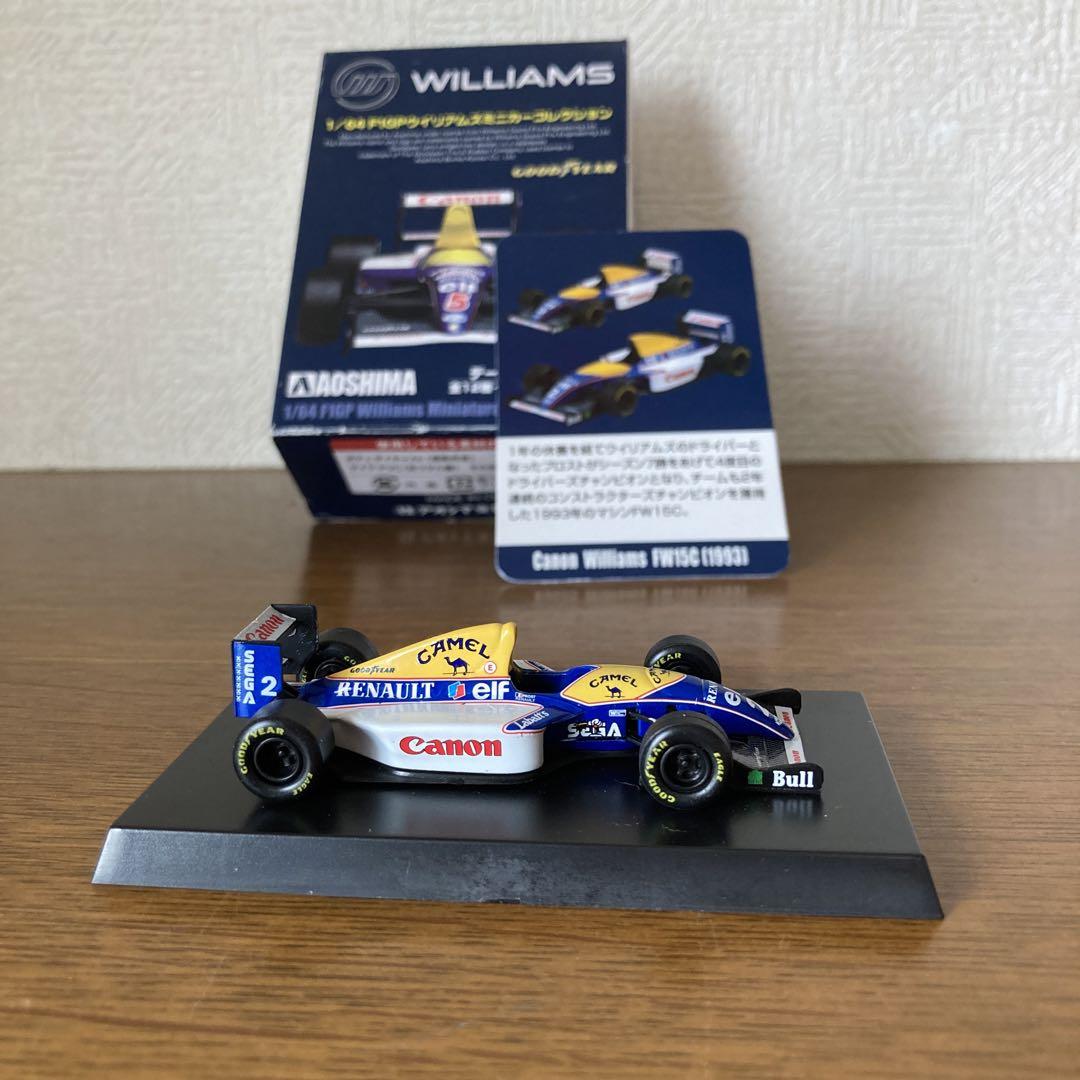 ミニカー CAMEL Canon Williams FW15C 1/64