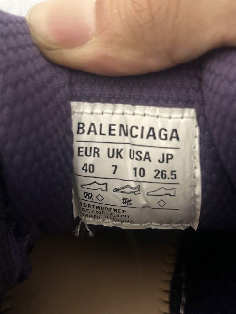 3xl balenciaga 紫