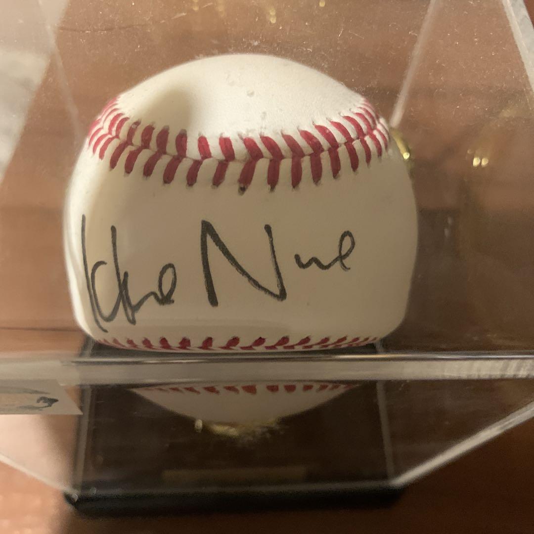 野茂英雄 サインボール 50個限定 証明書付 mlb topps auto