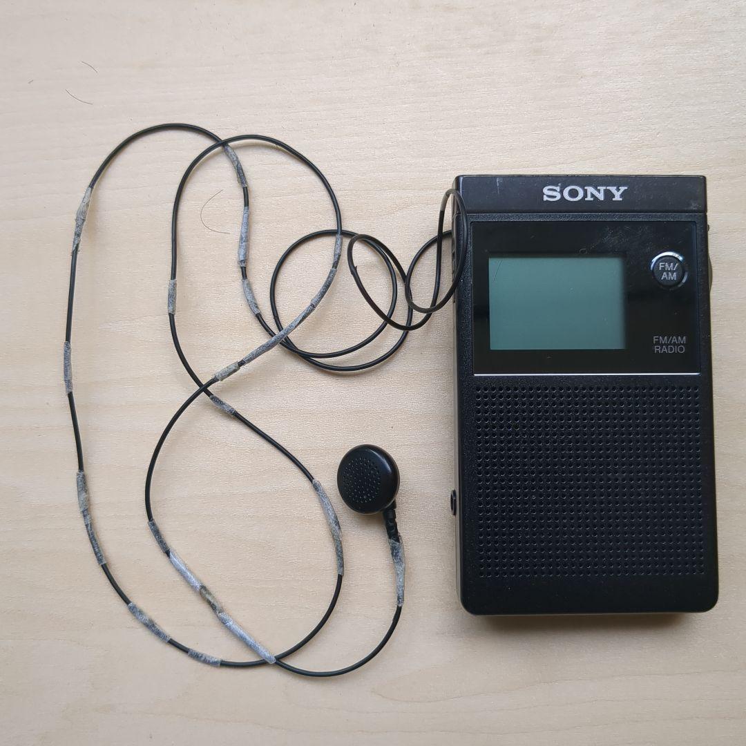 訳あり　SONY SRF-R356  AM.FM ラジオ　ポケットラジオ
