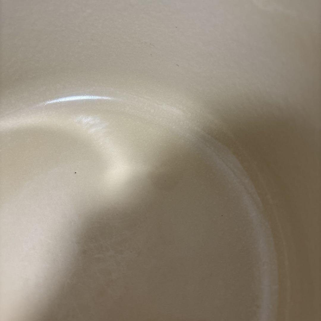 LE CREUSET 両手鍋 イエロー　24cm