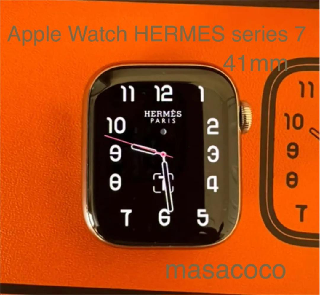 ◆美品◆Apple Watch Hermès 7◆41mm 本体 スポーツバンド