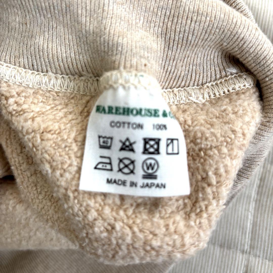 特別セーフ warehouse 401 スウェット ベージュ サイズ42 トップス