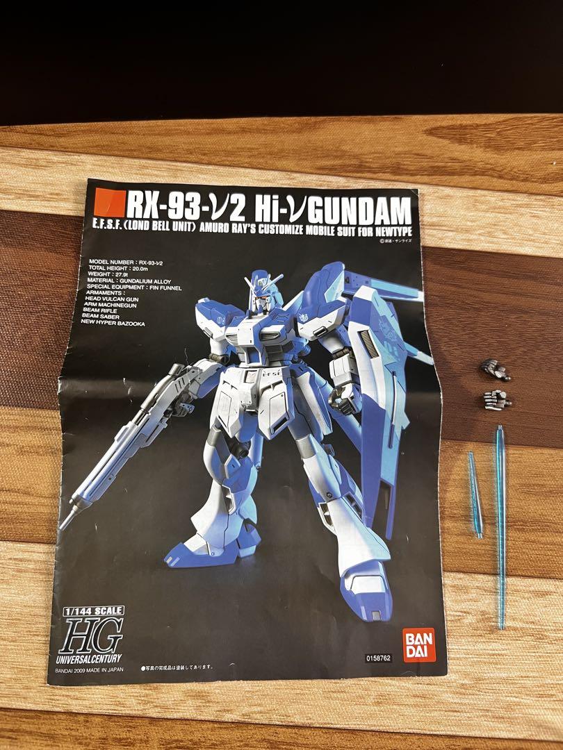 HG ハイニューガンダム完成品1/144 全塗装済み