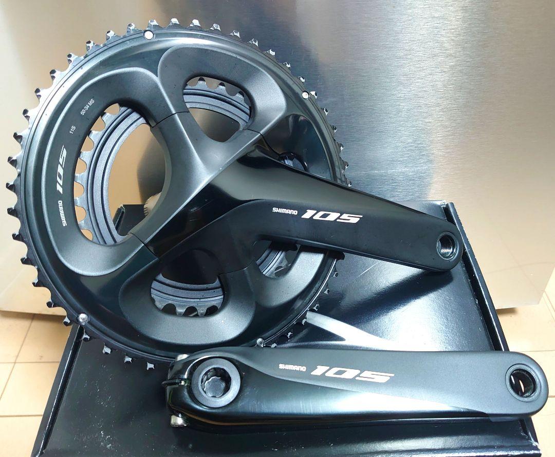 【美品】Shimano105クランクセッ 50-34　165mmFC-R7000