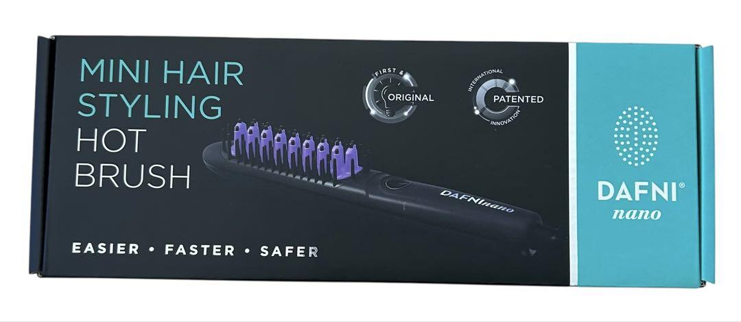 DAFNI nano ダフニ ナノ ブラシ型ヘアアイロン DH1.6N 未使用品 YA‐MAN YA-MAN ヤーマン DAFNI nano ダフニ ナノ ブラシ型ヘア