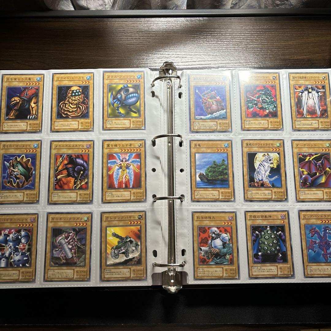 遊戯王　初期・2期　パック産ノーマル・字レア　モンスターカード　コンプリート