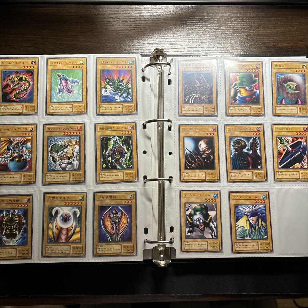 遊戯王　初期・2期　パック産ノーマル・字レア　モンスターカード　コンプリート