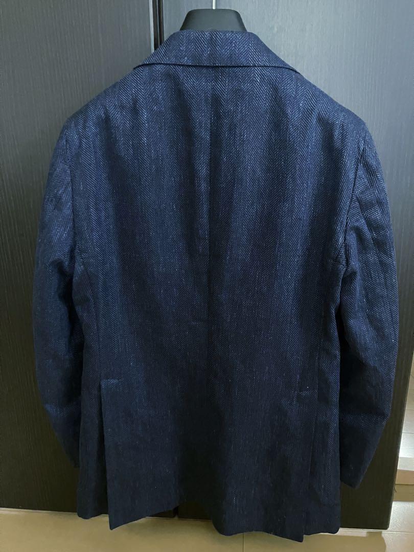 タリアトーレ Brilla 別注 リネンコットン ヘリンボーン ジャケット