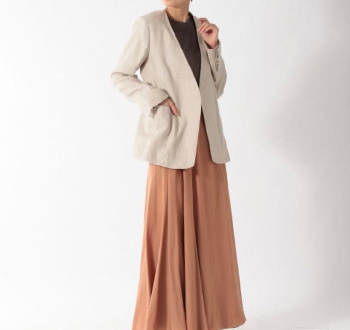 素晴らしい品質 kujaku カンシロギクドレス ladonna.co.jp ノーカラー