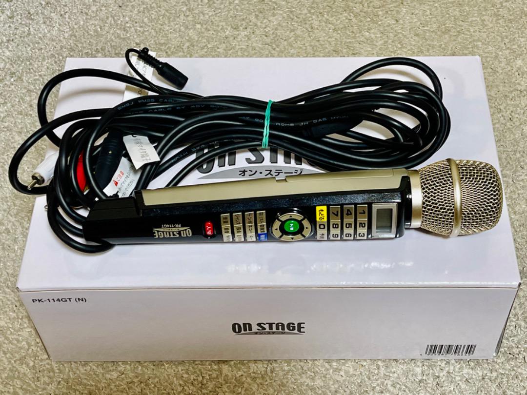 《美品》ON STAGE パーソナルカラオケ PK-114GT 1100曲