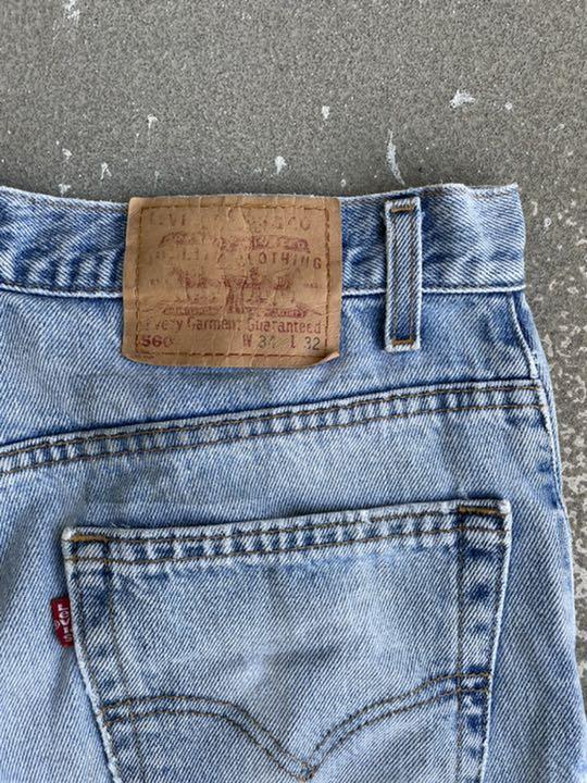 通販得価 00s Levi's 560 denim FWXEV-m48043255755 vintage USA製 爆買い最新作
