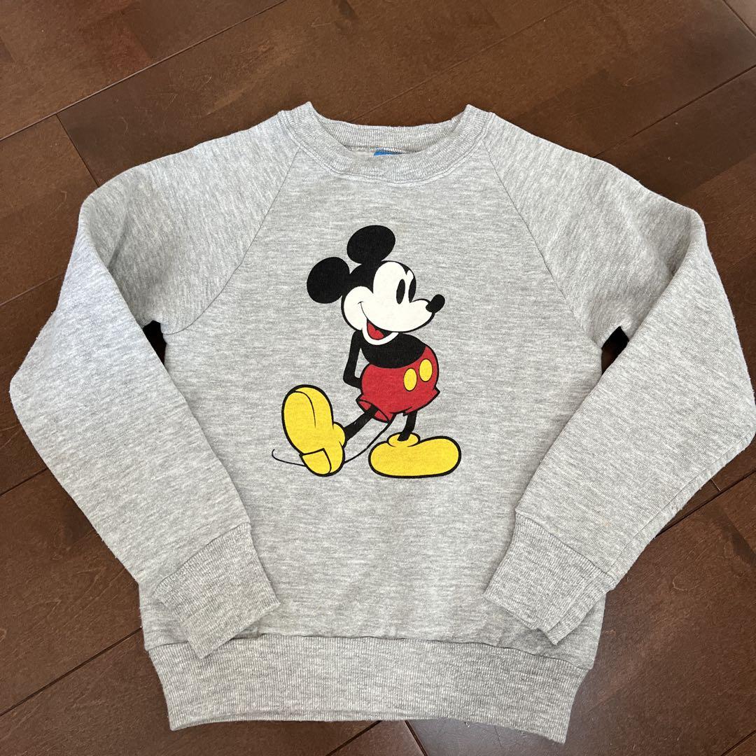 ヴィンテージ ディズニー ミッキー キッズ 古着 USA アメリカ