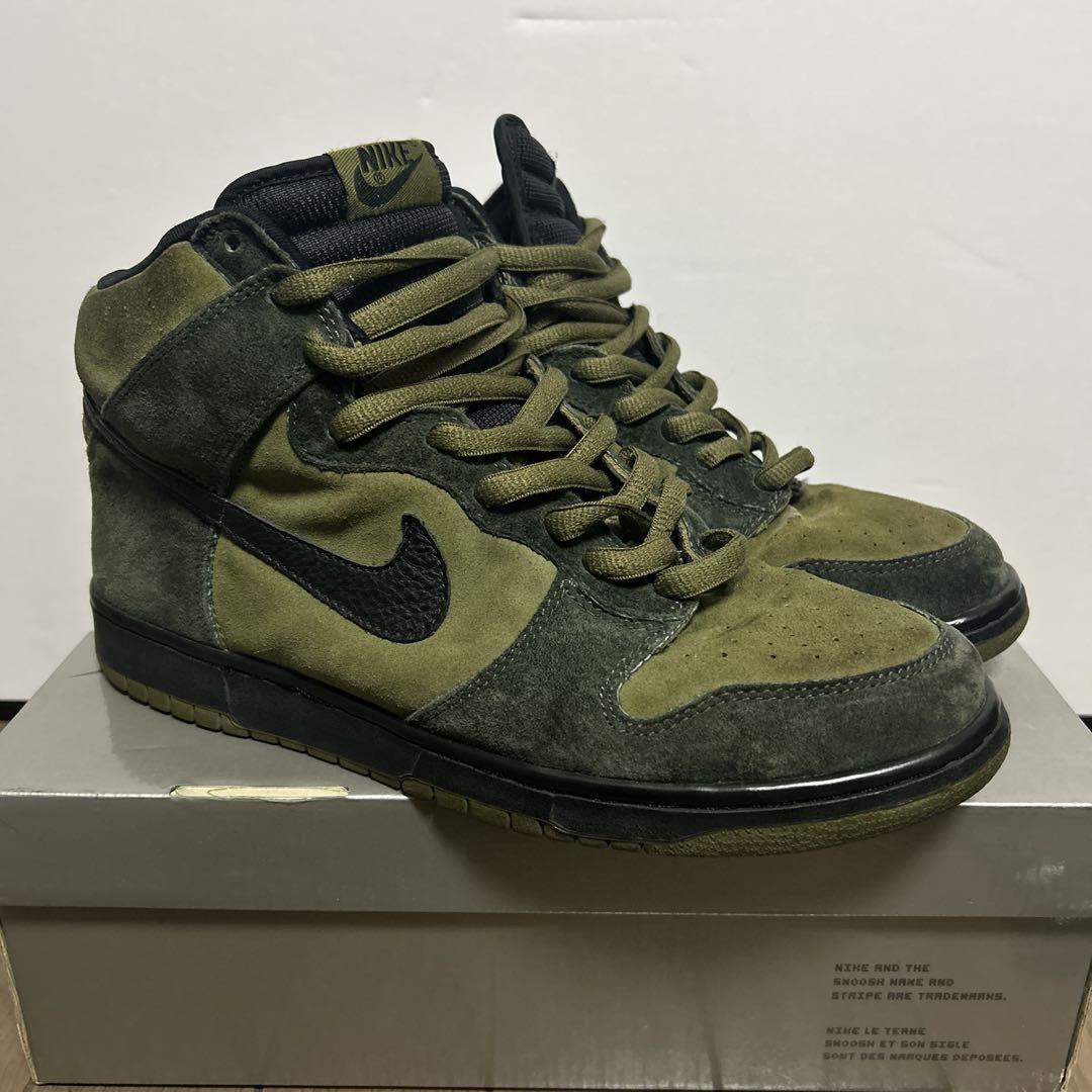 靴 nike dunk hi sb hulk 10.5