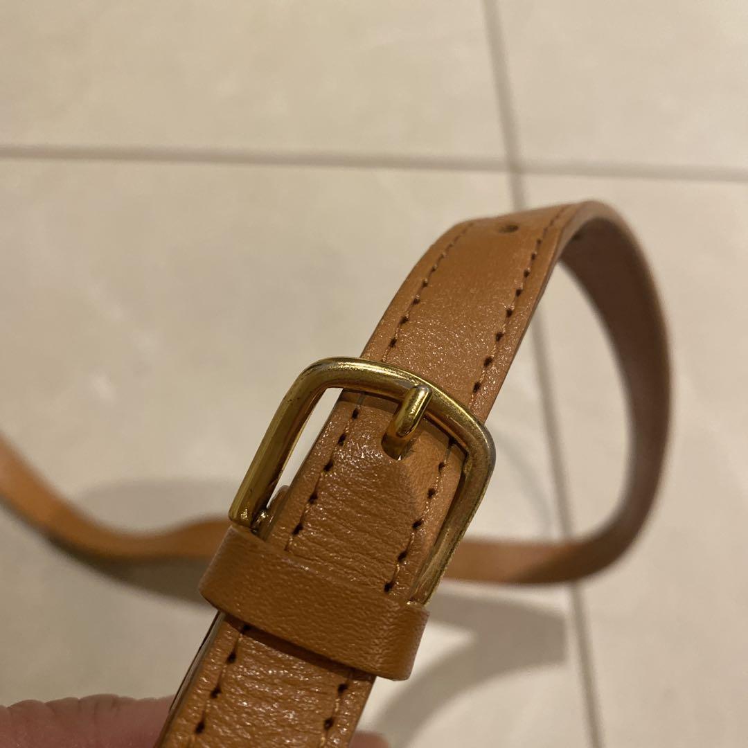 YSL ショルダーバッグ 黒/茶