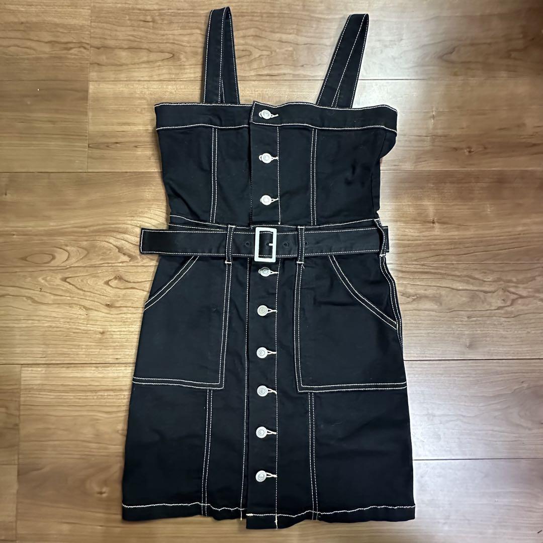 EVRIS エヴリス ミニワンピース ベルテッドワンピース