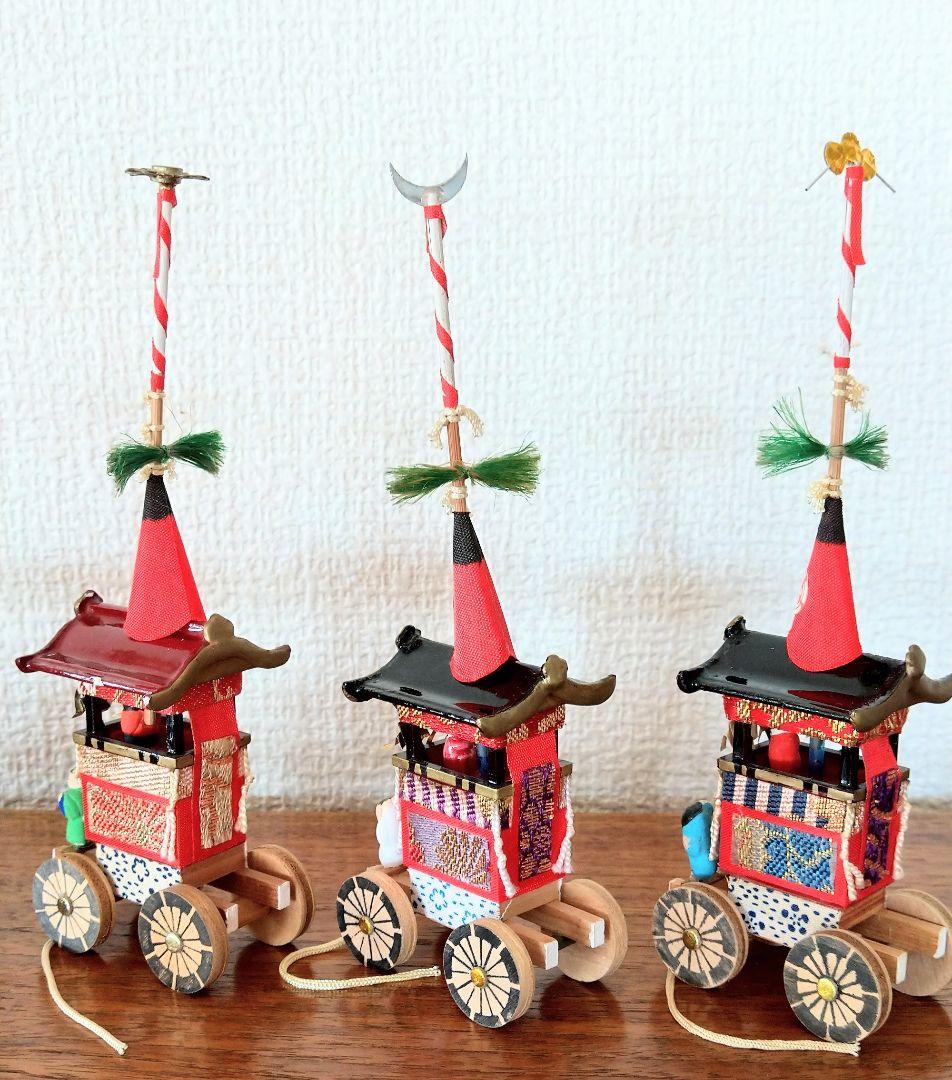 祇園祭　船鉾　ミニチュア　置物　郷土玩具　京都　昭和レトロ 祇園祭 船鉾 ミニチュア 置物 郷土玩具 京都 昭和レトロ - メルカリ