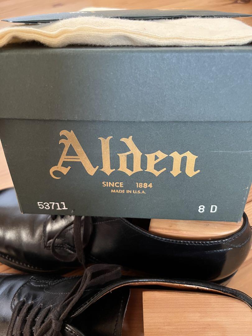 Alden 53711 military plain toe 8D オールデン