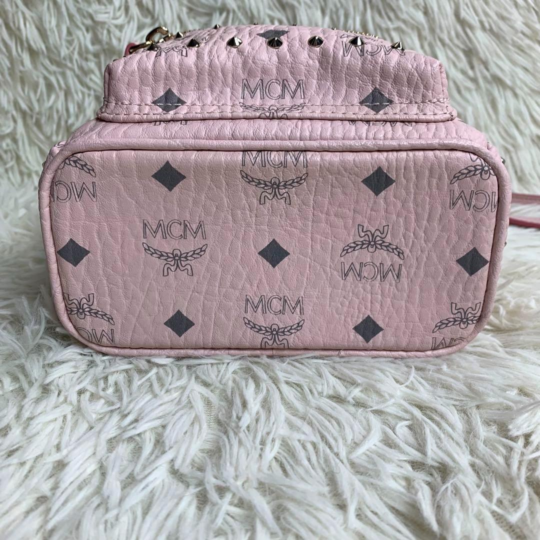 MCM - MCM リュック パウダーピンク ミニサイズ ギャランディ