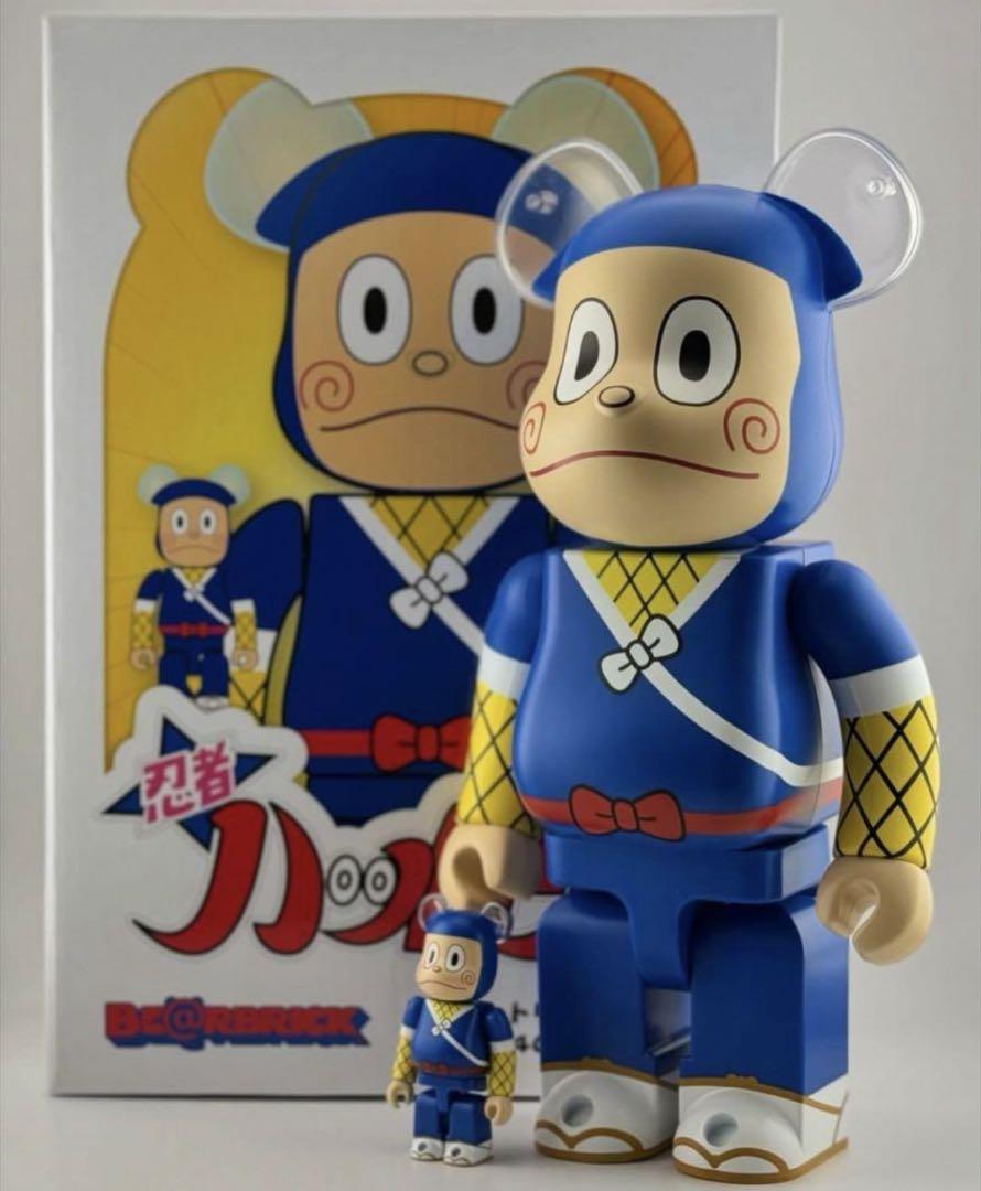 BE@RBRICK 忍者ハットリくん 100％ & 400％ - メルカリ