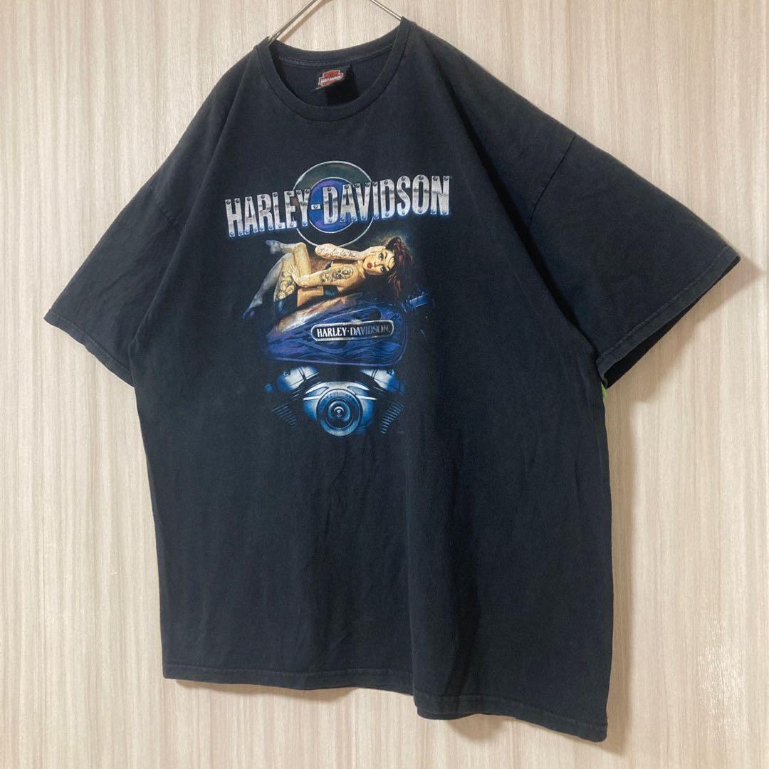 ハーレーダビッドソン メキシコ製 Tシャツ 両面プリント ハーレー