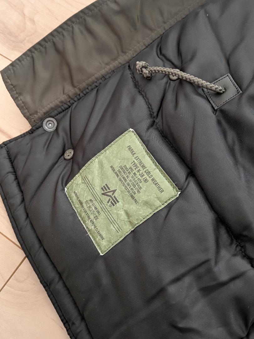 ALPHA INDUSTRIES TYPE N-3B（N）Mサイズ