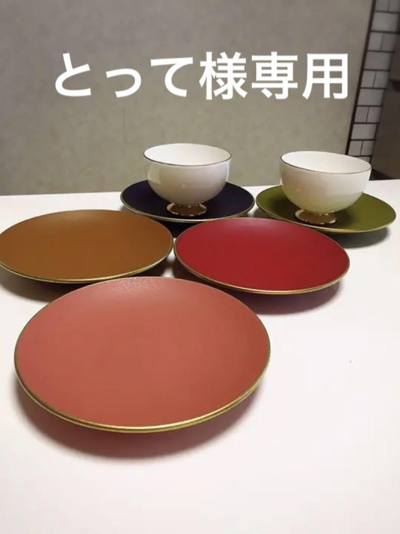 【新品未使用】Adam&Eve たち吉 コラボ 食器 5客セット