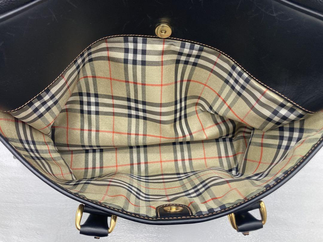 バーバリーゴルフ　ボストンバッグ　BURBERRY GOLF ブラック
