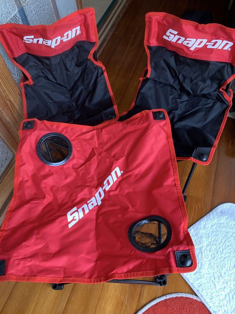 スナップオンテーブルチェアー3点セット