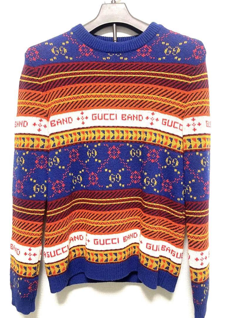 GUCCI GG柄ニットセーター