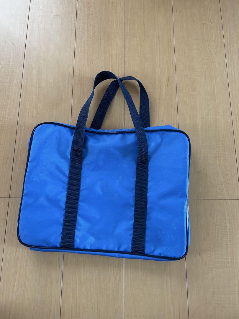青ワッぺ スクールバッグ