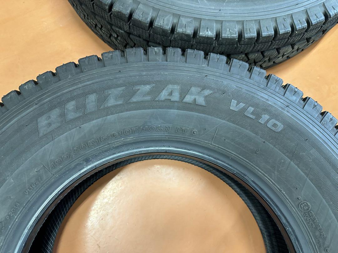 195/80R15 スタッドレス　ブリヂストン　BS ハイエース　キャラバン