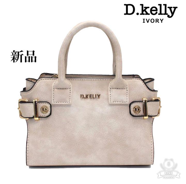 D.kelly】サイドベルトデザインバック☆新品 ショルダーバッグ
