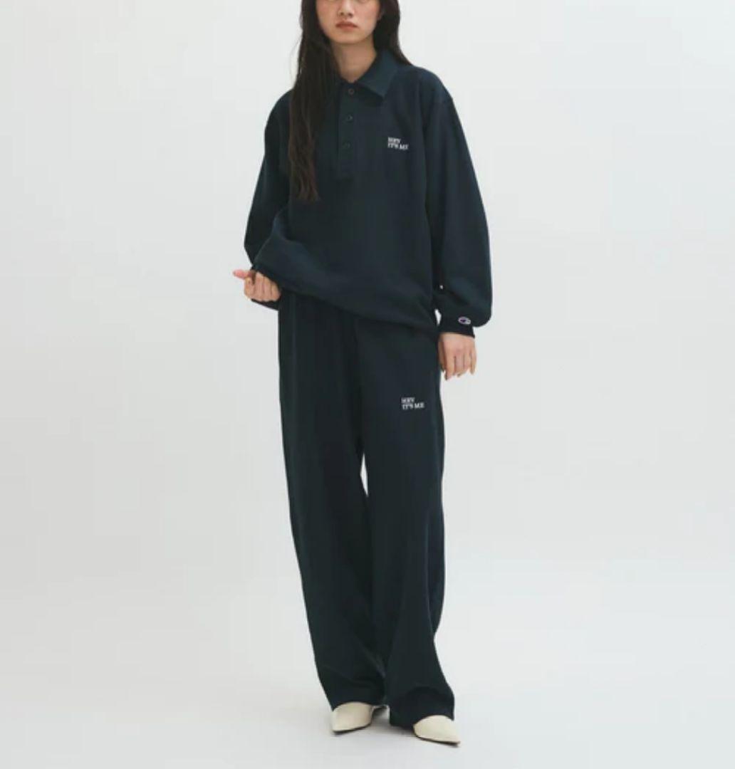 Champion×ADAM ET ROPE' アダムエロペ別注スウェットパンツ