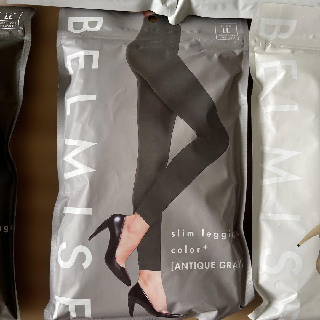 BELMISE スリムレギンス LLサイズ ４色セット