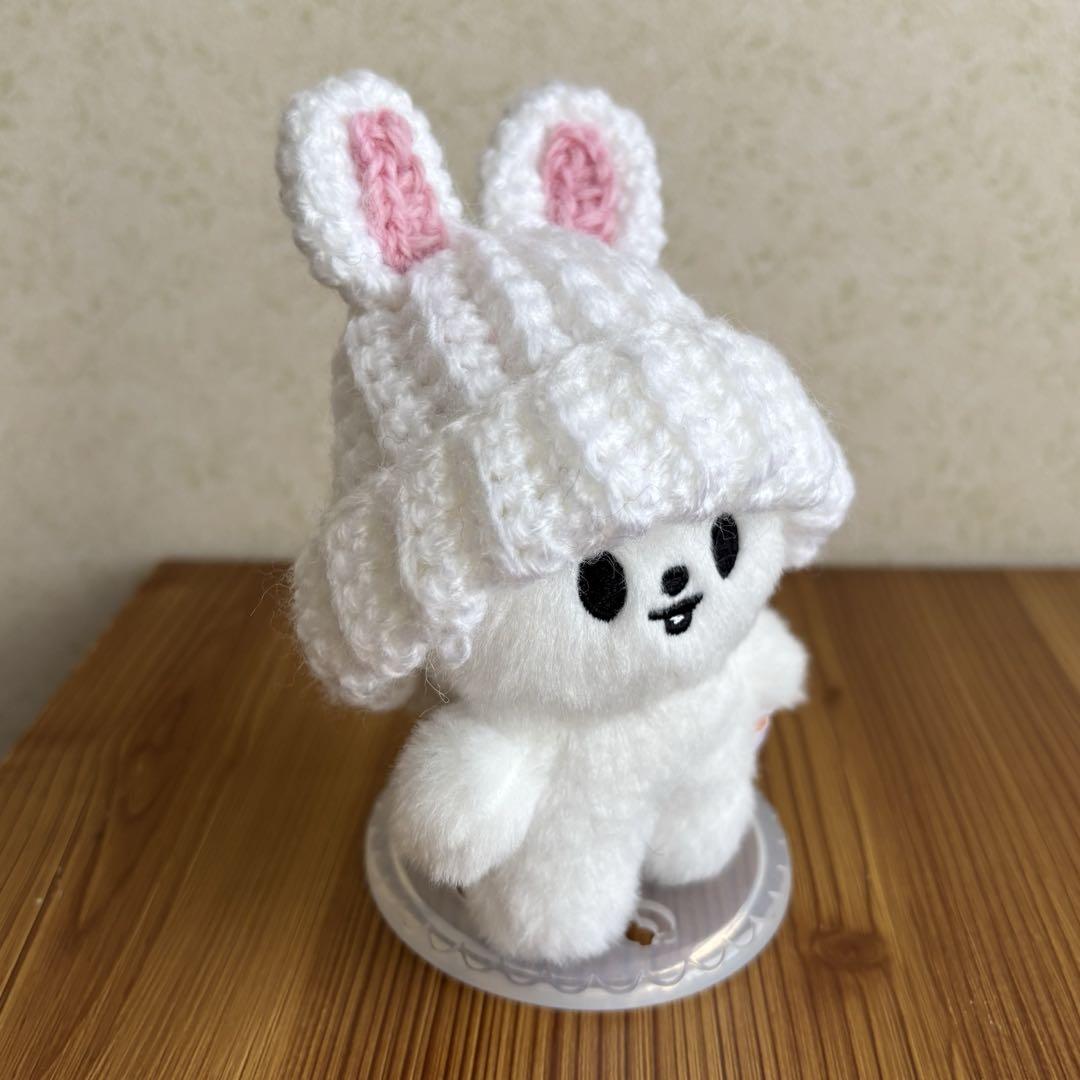 ネネちゃん　skzoo10cmぬいぐるみ用　ニット帽　衣装　4点