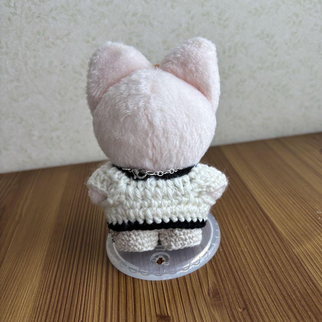 ネネちゃん　skzoo10cmぬいぐるみ用　ニット帽　衣装　4点